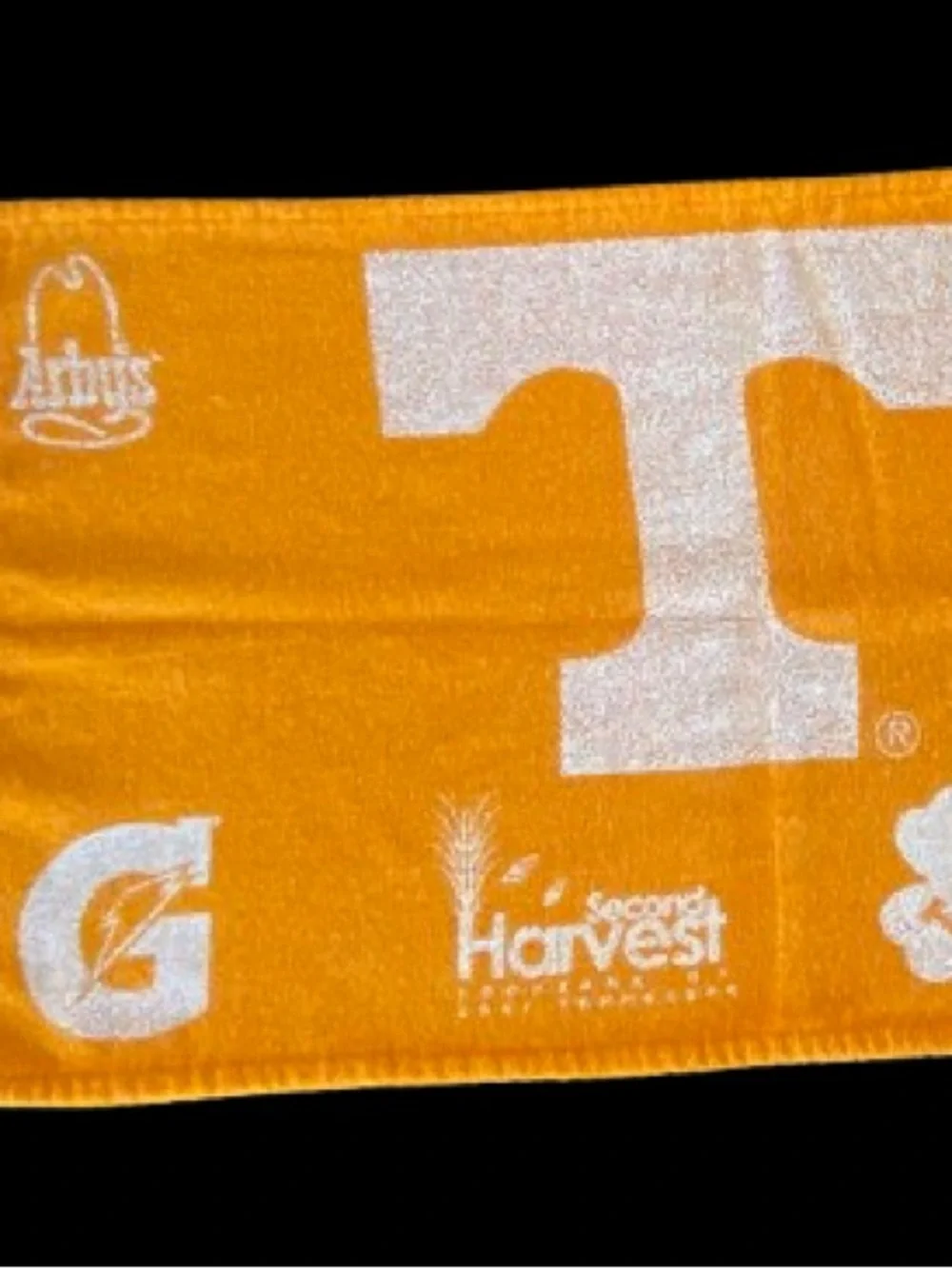 Iconic Orange Tennessee Volunteers Rally Hand Towel With The Block 